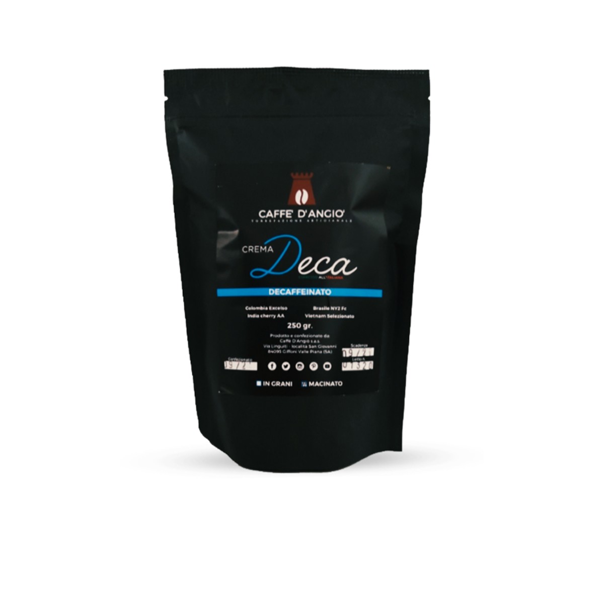 Caffè macinato Deca