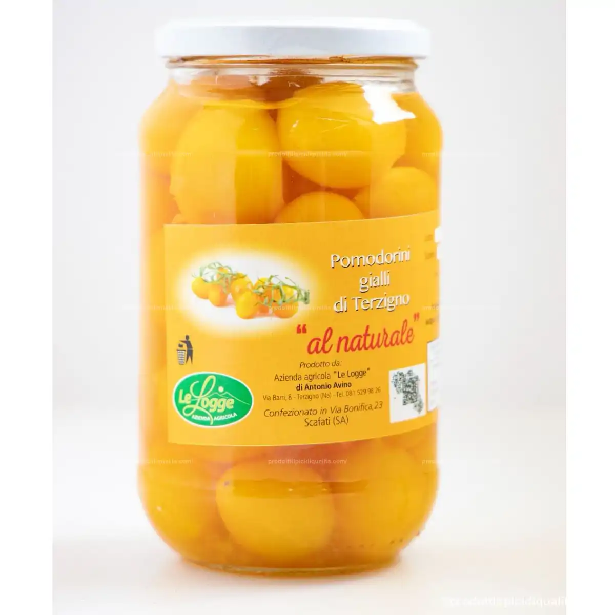 POMODORINI GIALLI DI TERZIGNO AL NATURALE